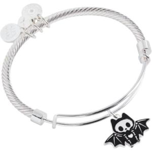 Alex and Ani Ghost Jewelry(Bat Skeleton Bangle Bracelet)