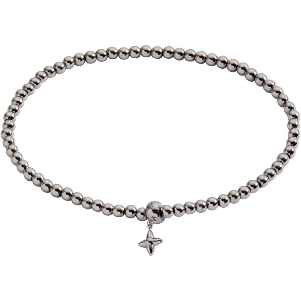 imageAlex and Ani Star Beaded Stretch BraceletsStainless Silver