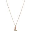 Alex and Ani Barbie™ Cowboy Boot Pendant Necklace