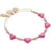 Alex and Ani Barbie™ Logo Heart Beaded Bangle