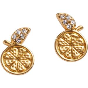 Alex and Ani Fall Harvest Jewelry(Orange Slice Stud)