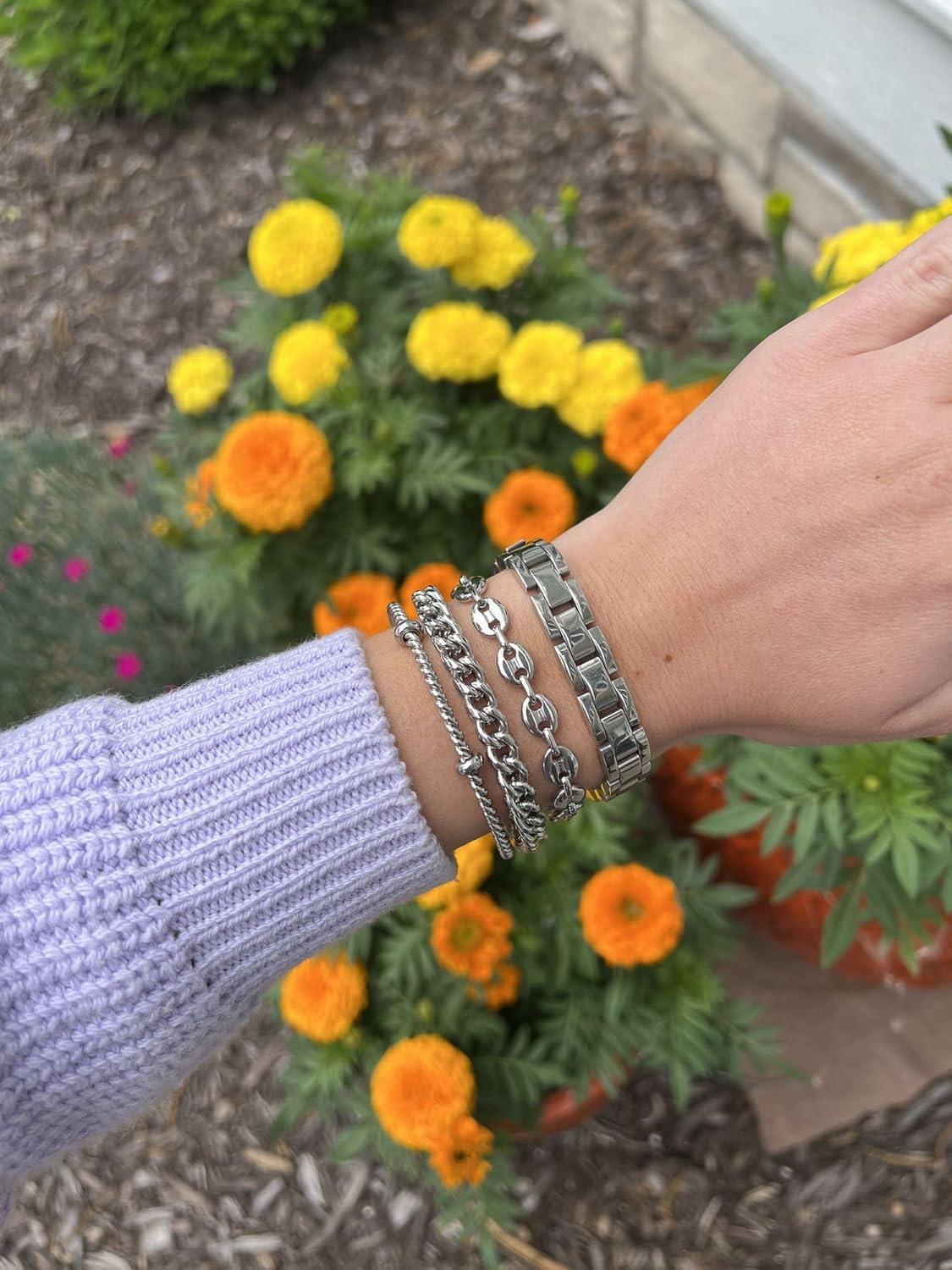 imageAlex and Ani Chain BraceletsWheat Stainless Silver