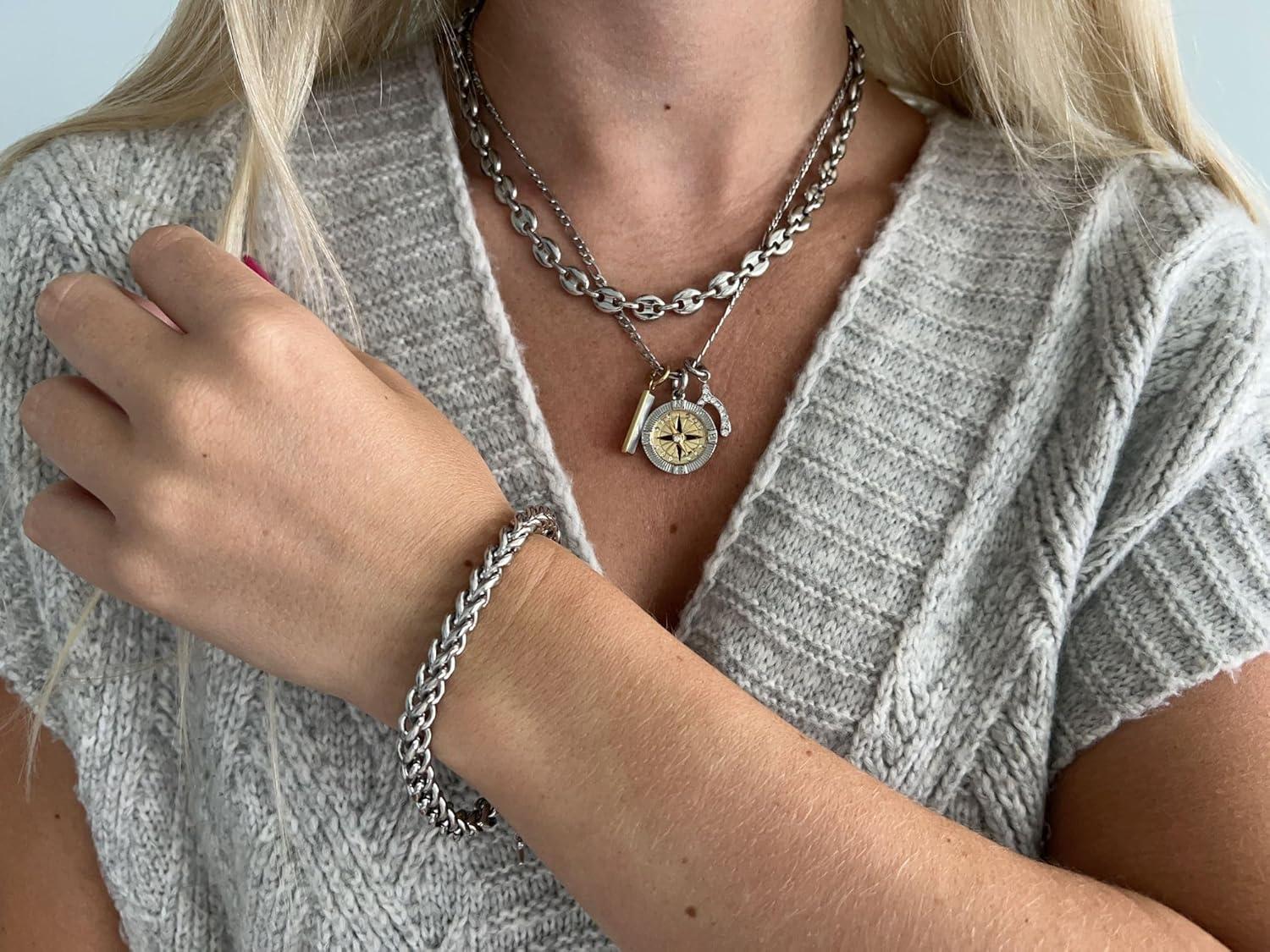 imageAlex and Ani Chain BraceletsWheat Stainless Silver