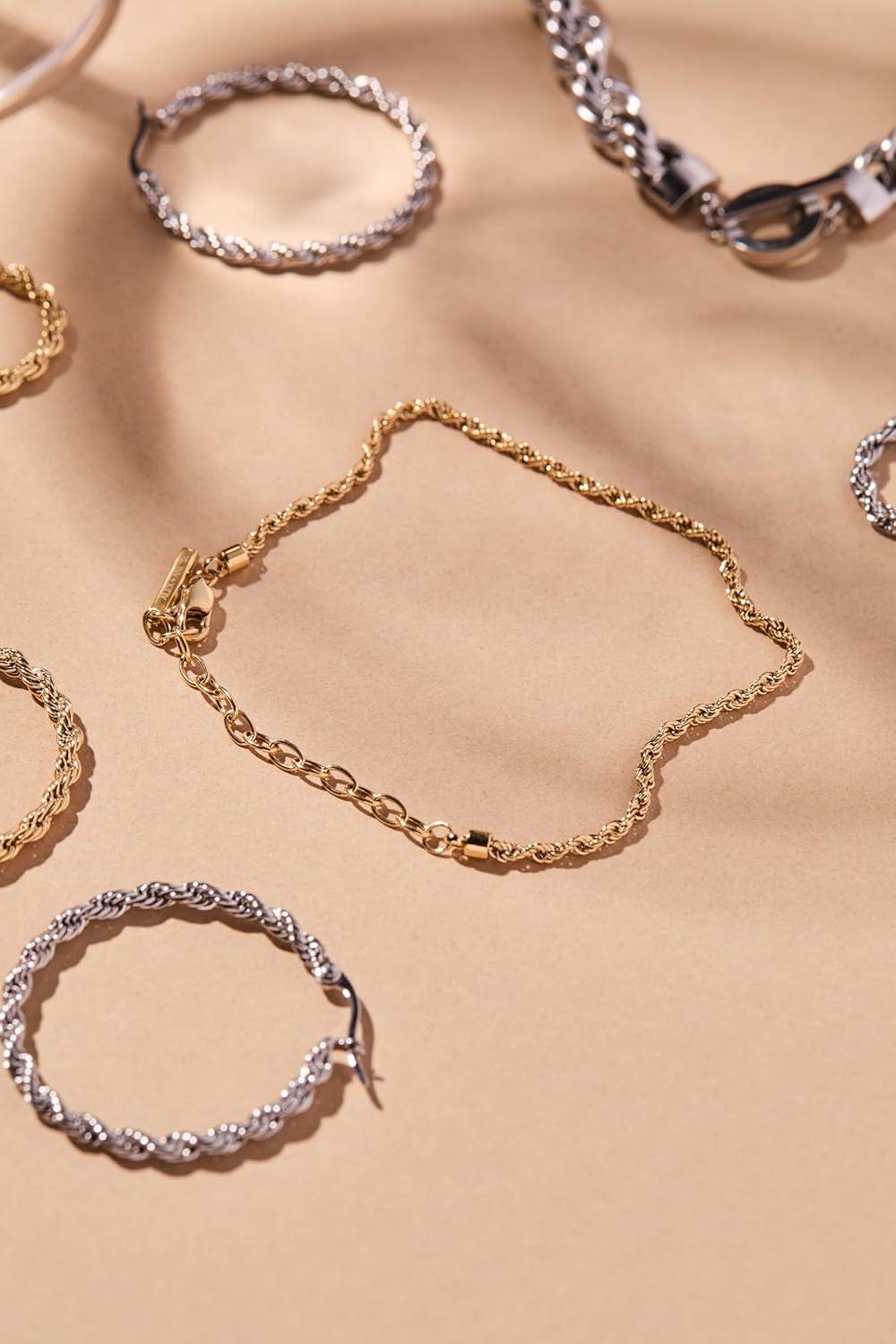 imageAlex and Ani Mini Rope ChainStainless Gold