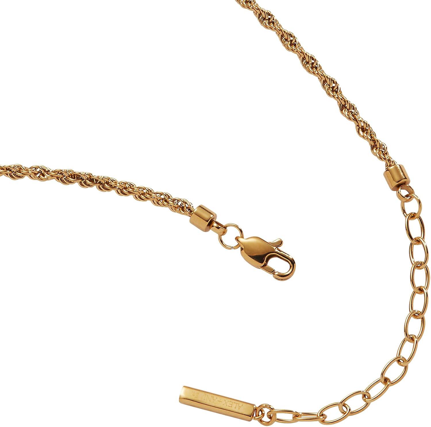 imageAlex and Ani Mini Rope ChainStainless Gold
