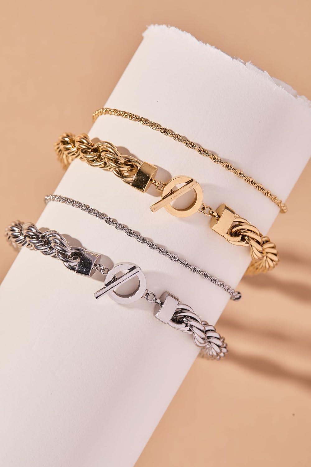 imageAlex and Ani Mini Rope ChainStainless Gold