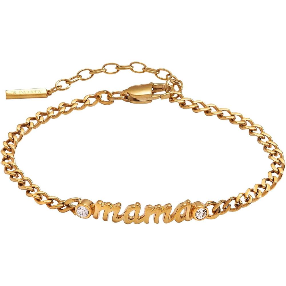 imageAlex and Ani Mama Curb Chain JewelryAlex and Ani Mama Curb Chain Bracelet