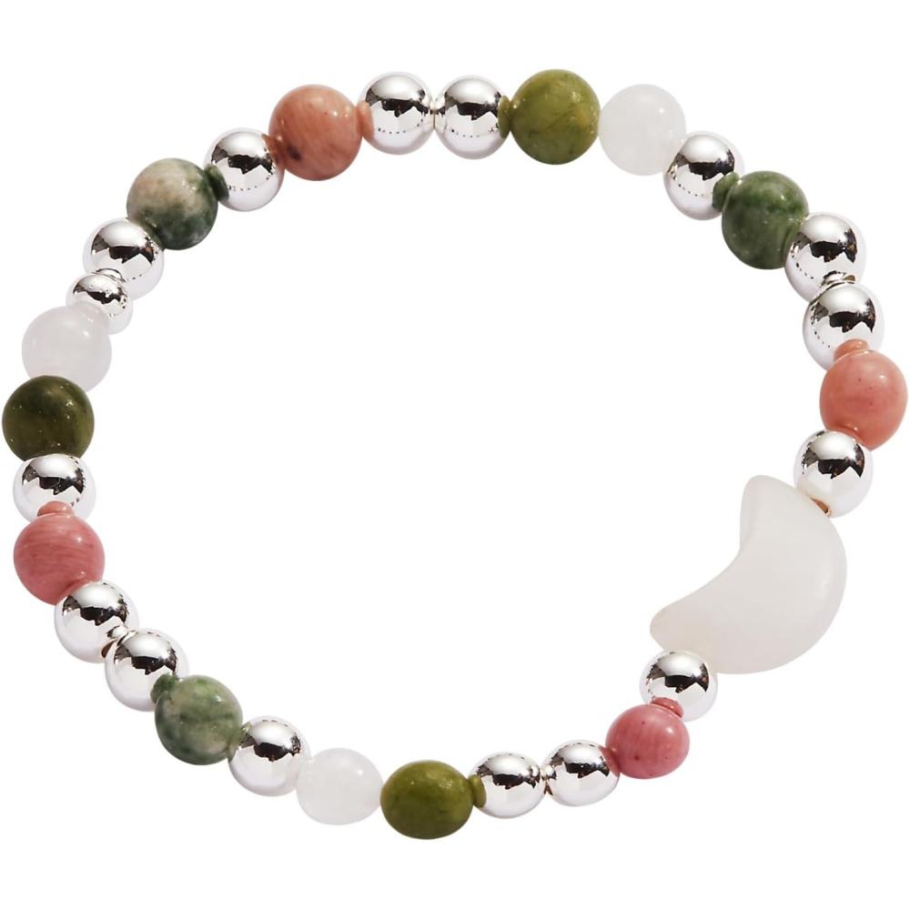 imageAlex and Ani Moon Healing Stone Woven Slider NecklaceBracelet