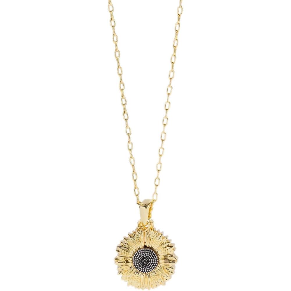 imageAlex and Ani Sunflower Choose Happiness Mantra Necklace