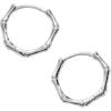 Bamboo Huggie Hoops
