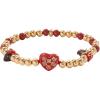 ”Chocolate Is My Love Language” Stretch Bracelet