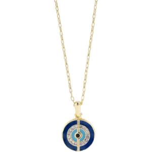 Alex and Ani Evil Eye ‘Positive Vibes’ Mantra Necklace