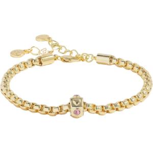 Alex and Ani Heart and Crystal Chain Bracelet