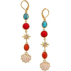 Alex and Ani Moonlight Beach Pearl Charm Necklace(Moonlight Beach Linear Earring)