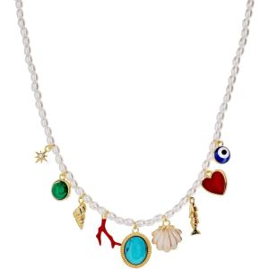 Alex and Ani Moonlight Beach Pearl Charm Necklace(Moonlight Beach Pearl Charm Necklace)