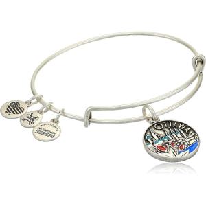 Alex and Ani Ottawa Charm Bangle(Rafaelian Silver)