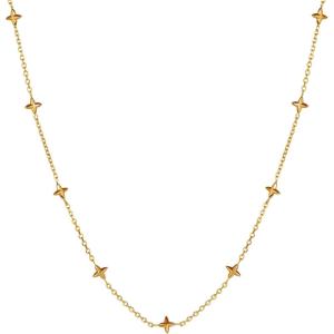 Alex and Ani Star Chain Necklace(Stainless Gold)