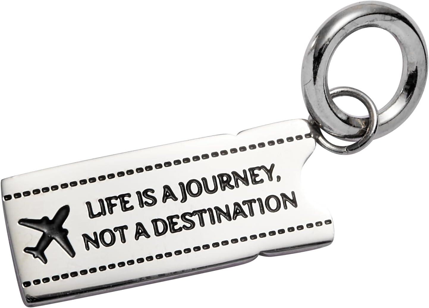 imageAlex and Ani Airline Ticket CharmAirline Ticket Charm