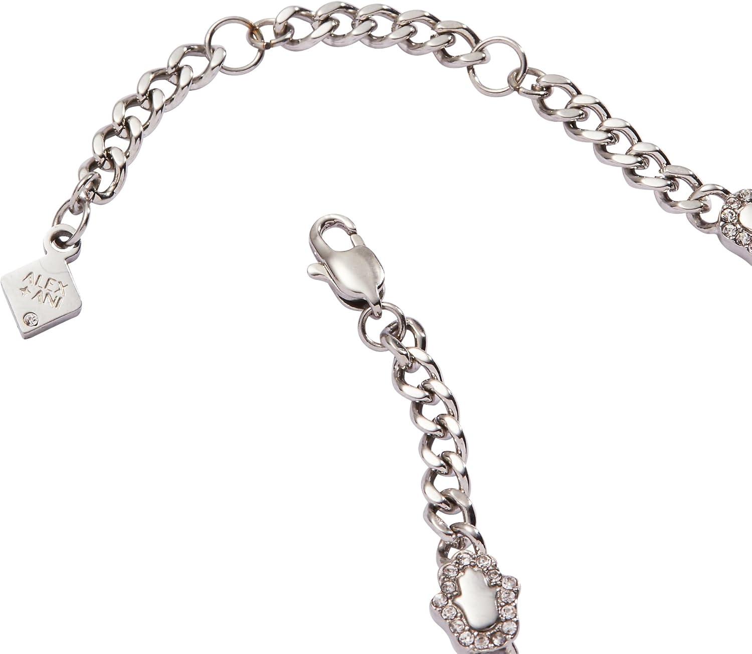 imageAlex and Ani Heart Curb Chain BraceletHamsa