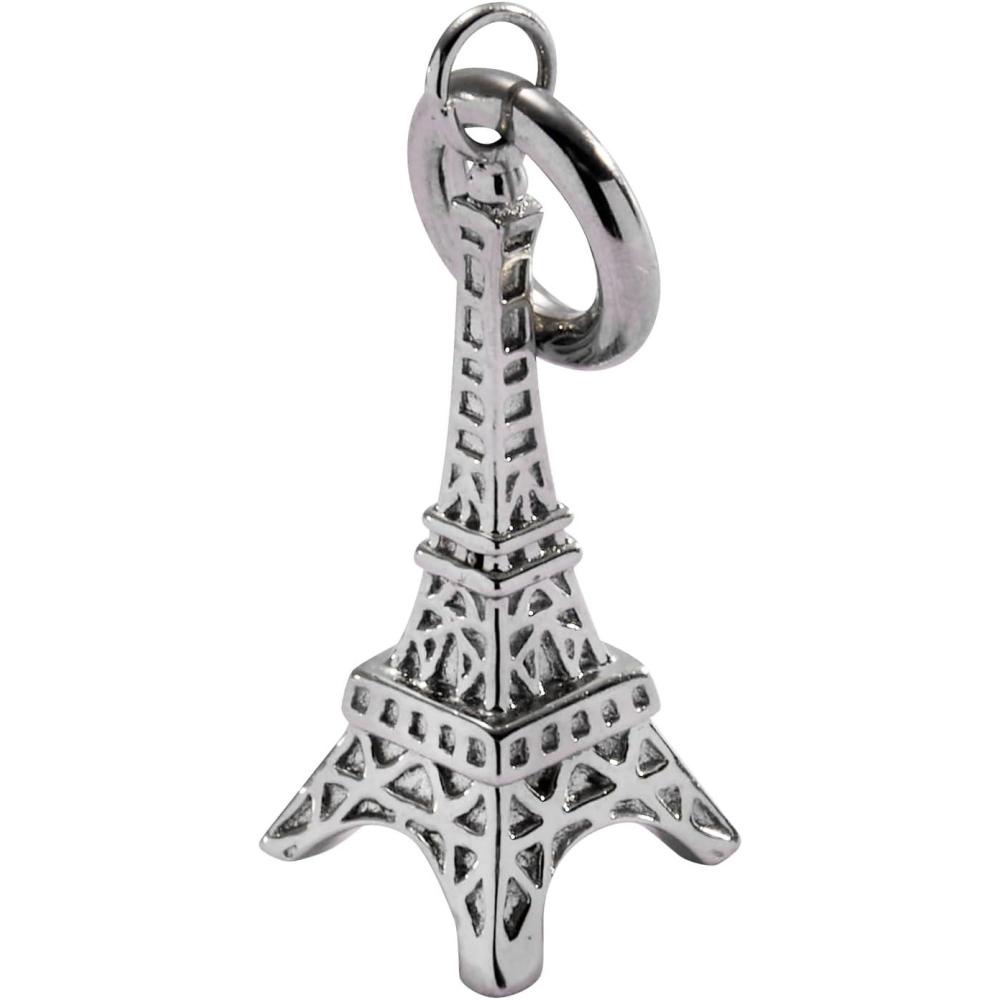 imageAlex and Ani Airline Ticket CharmEiffel Tower Charm
