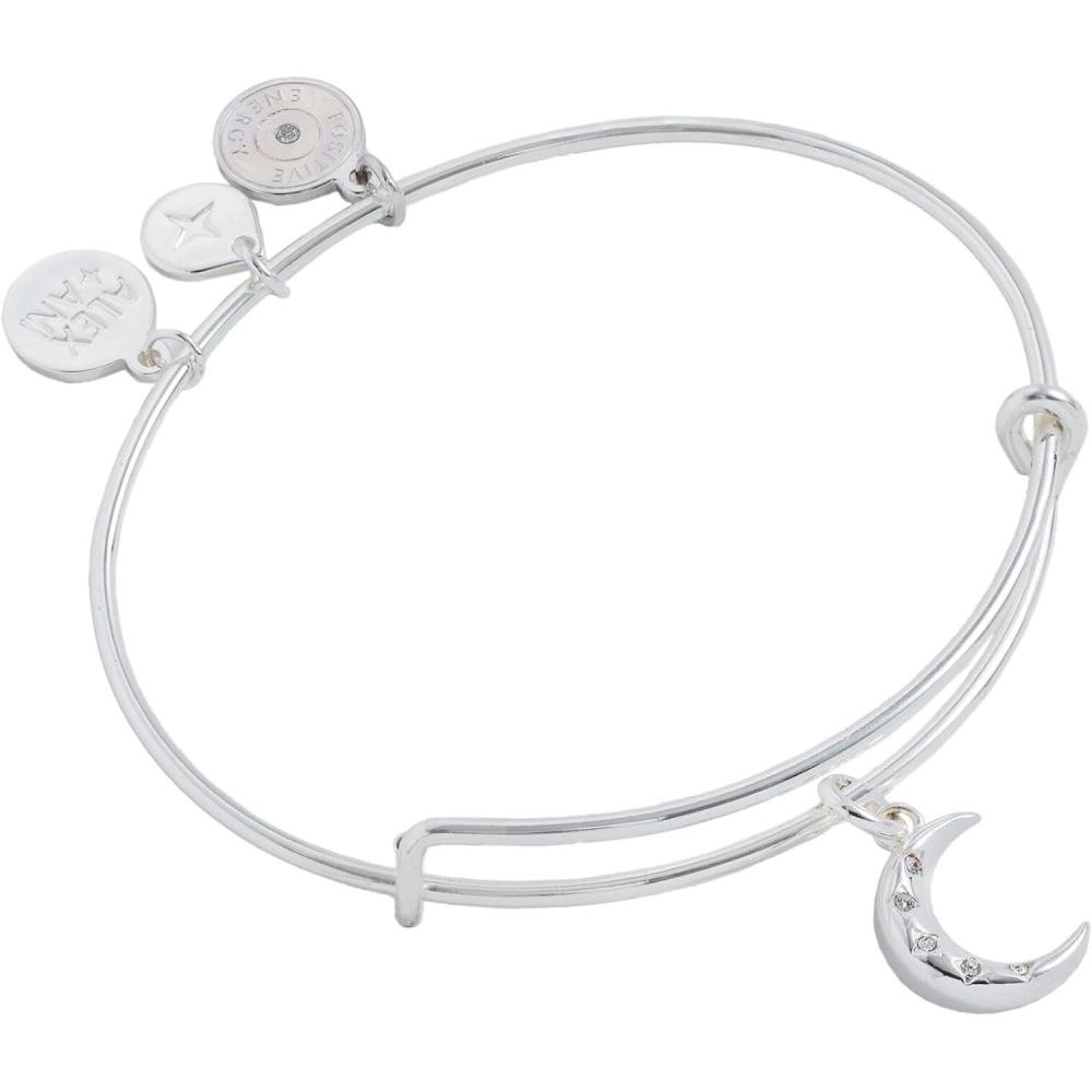 imageAlex and Ani Star and Moon Charm BangleAlex and Ani Moon Charm Bangle
