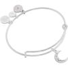 Alex and Ani Moon Charm Bangle