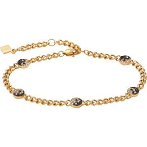 Alex and Ani Heart Curb Chain Bracelet(Ying Yang)