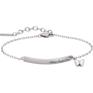 Alex and Ani Mantra In-Line Bracelets(Stainless Silver)