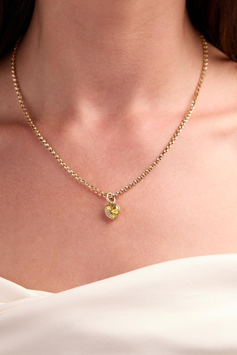 imageAlex and Ani Heart Birthstone CharmsBalance