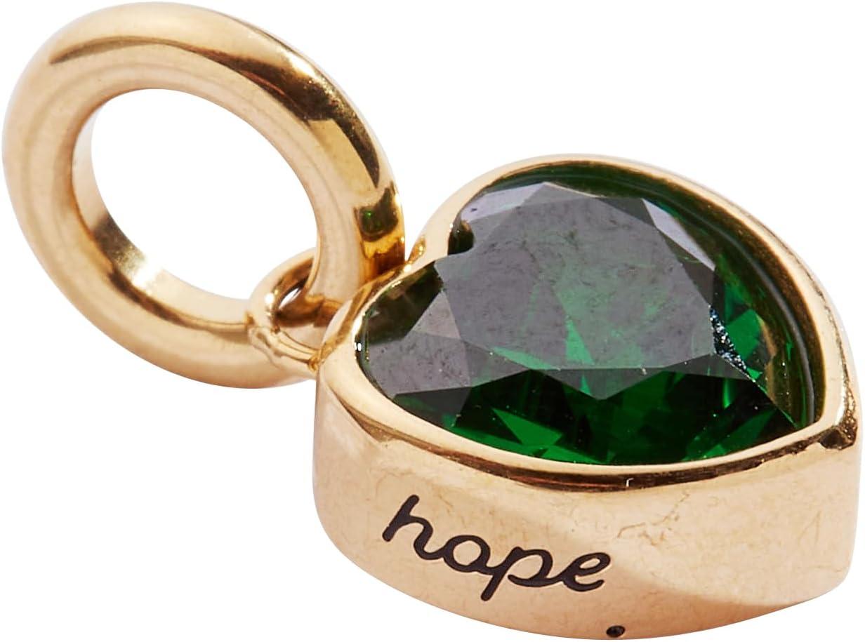 imageAlex and Ani Heart Birthstone CharmsHope