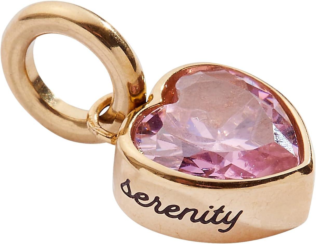 imageAlex and Ani Heart Birthstone CharmsSerenity