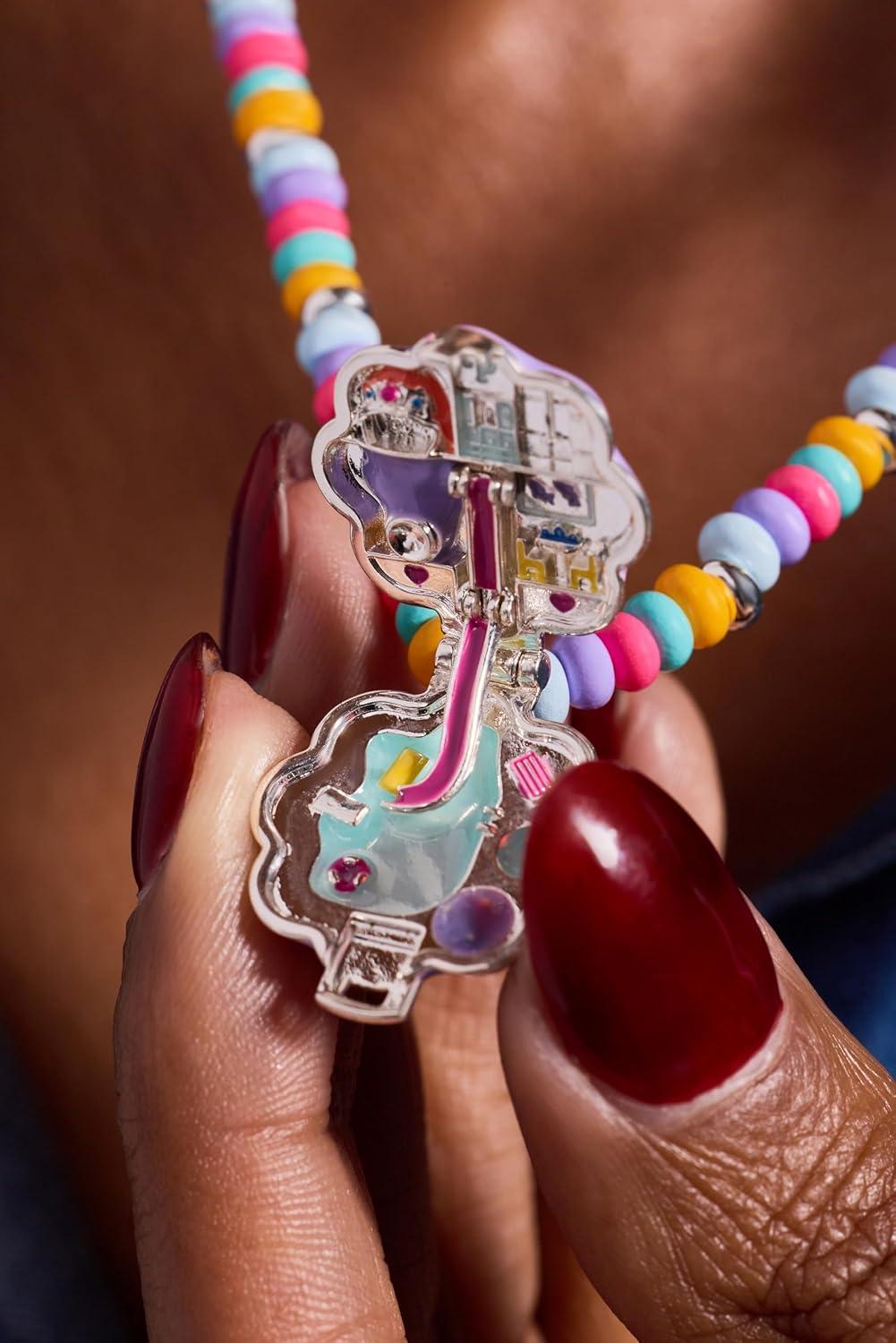 imageAlex and Ani Polly Pocket Pool Party JewelryLocket Necklace