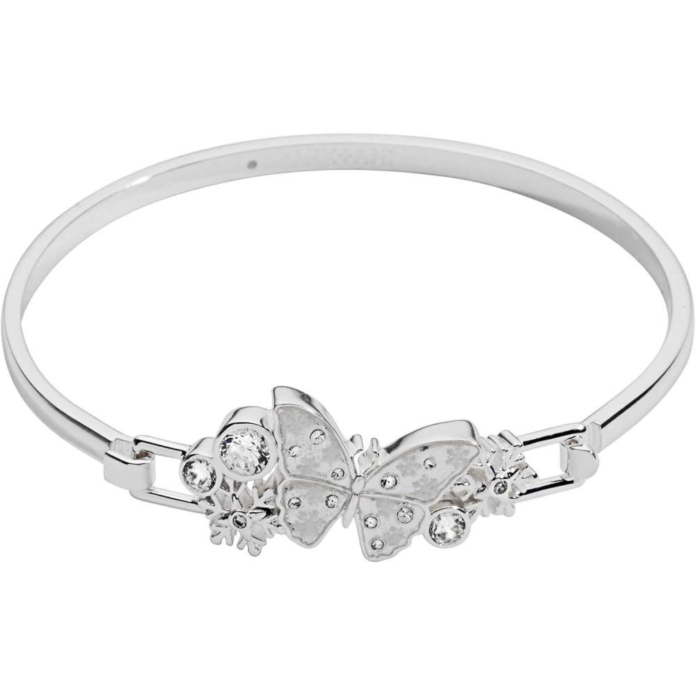 imageAlex and Ani Glass Butterfly BraceletsTension Bangle