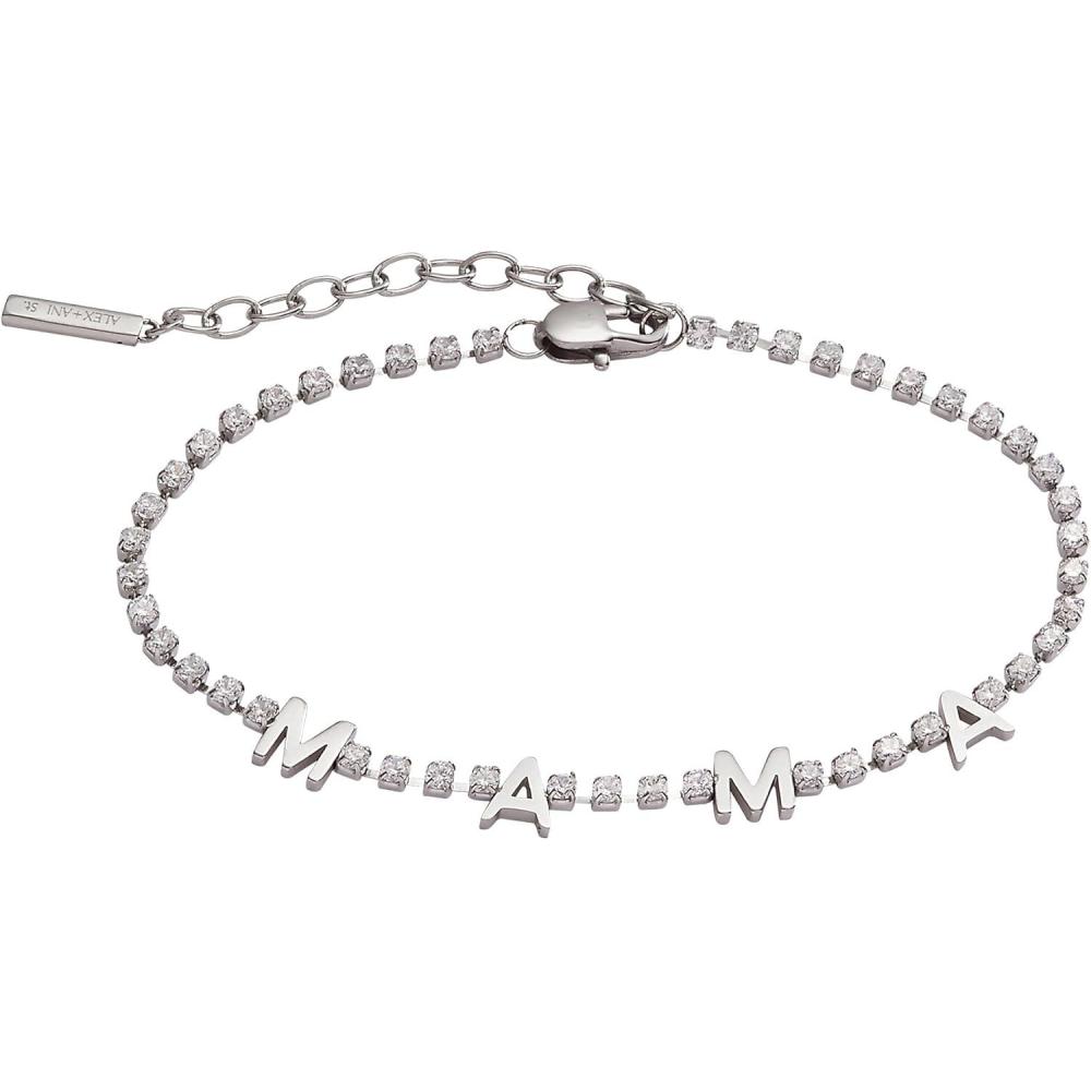 imageAlex and Ani Mama Crystal Tennis BraceletStainless Silver