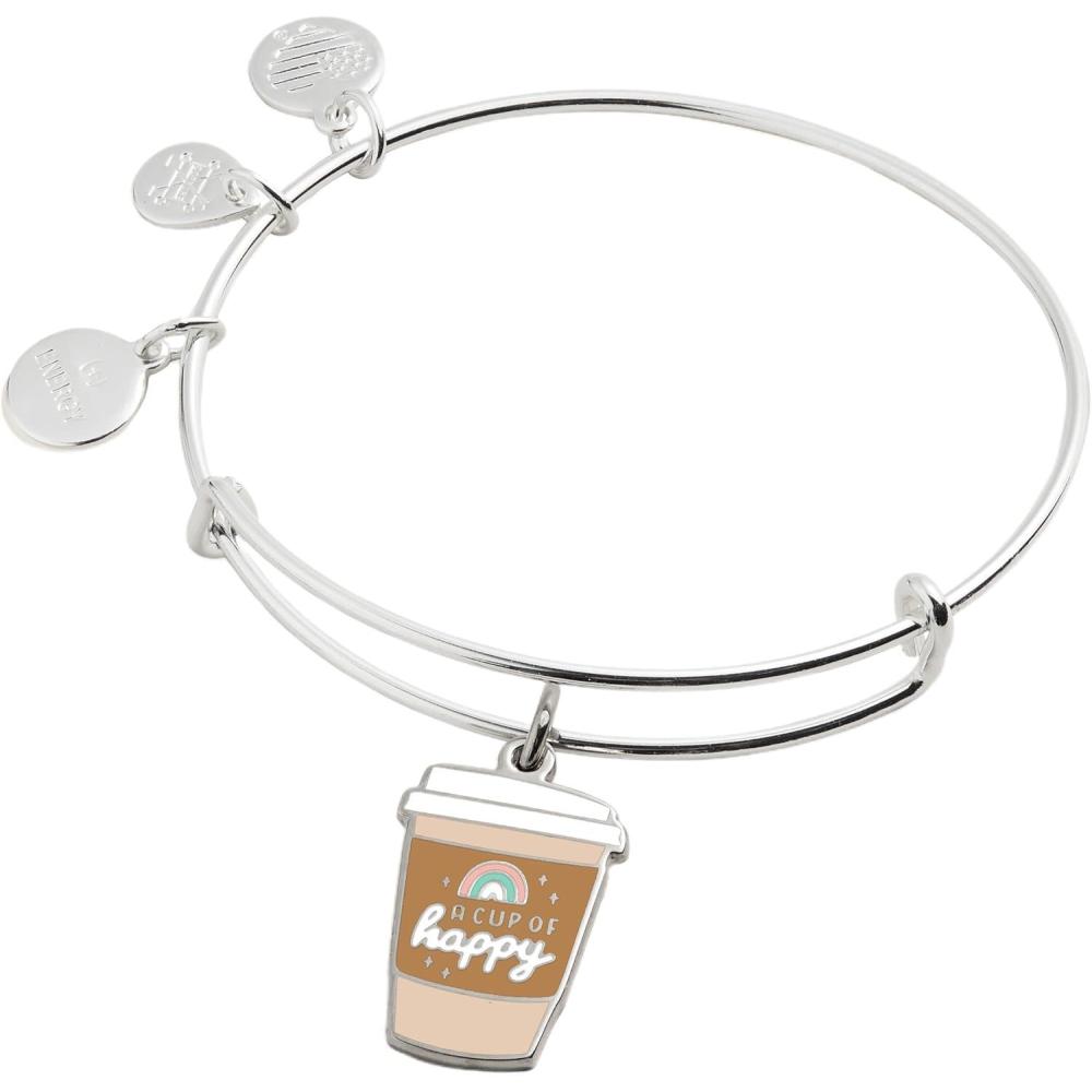 imageAlex and Ani Mama Needs Coffee Mug Charm BangleA Cup of Happy Charm Bangle