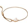 imageAlex and Ani Pearlized Dove Peace Pull Chain Bracelet for Women Shiny Gold