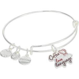 Alex and Ani Mama Needs Coffee’ Mug Charm Bangle(Coffee is My Love Language’ Charm Bangle)