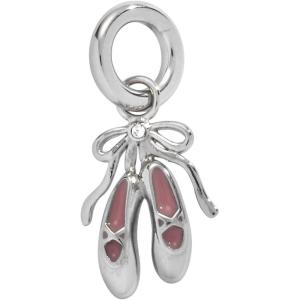 Alex and Ani Pickleball Duo Interchangeable Charm(Stainless Silver)