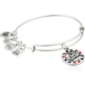 Alex and Ani Team USA Snowboarding Charm Bangle