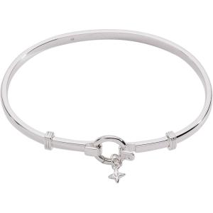 Alex and Ani Tension Bangle Base Bracelet, Shiny Silver