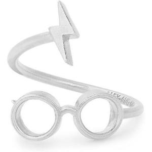 Alex and Ani Womens Harry Potter Glasses Ring Wrap(Sterling Silver)