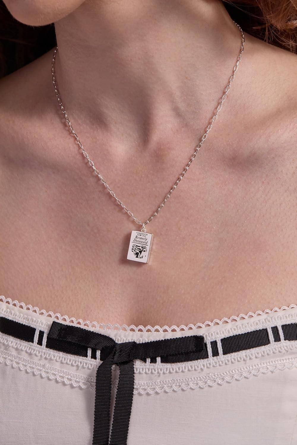 imageAlex and Ani BEETLEJUICE Handbook for the Recently Deceased Pendant NecklacePendant Necklace