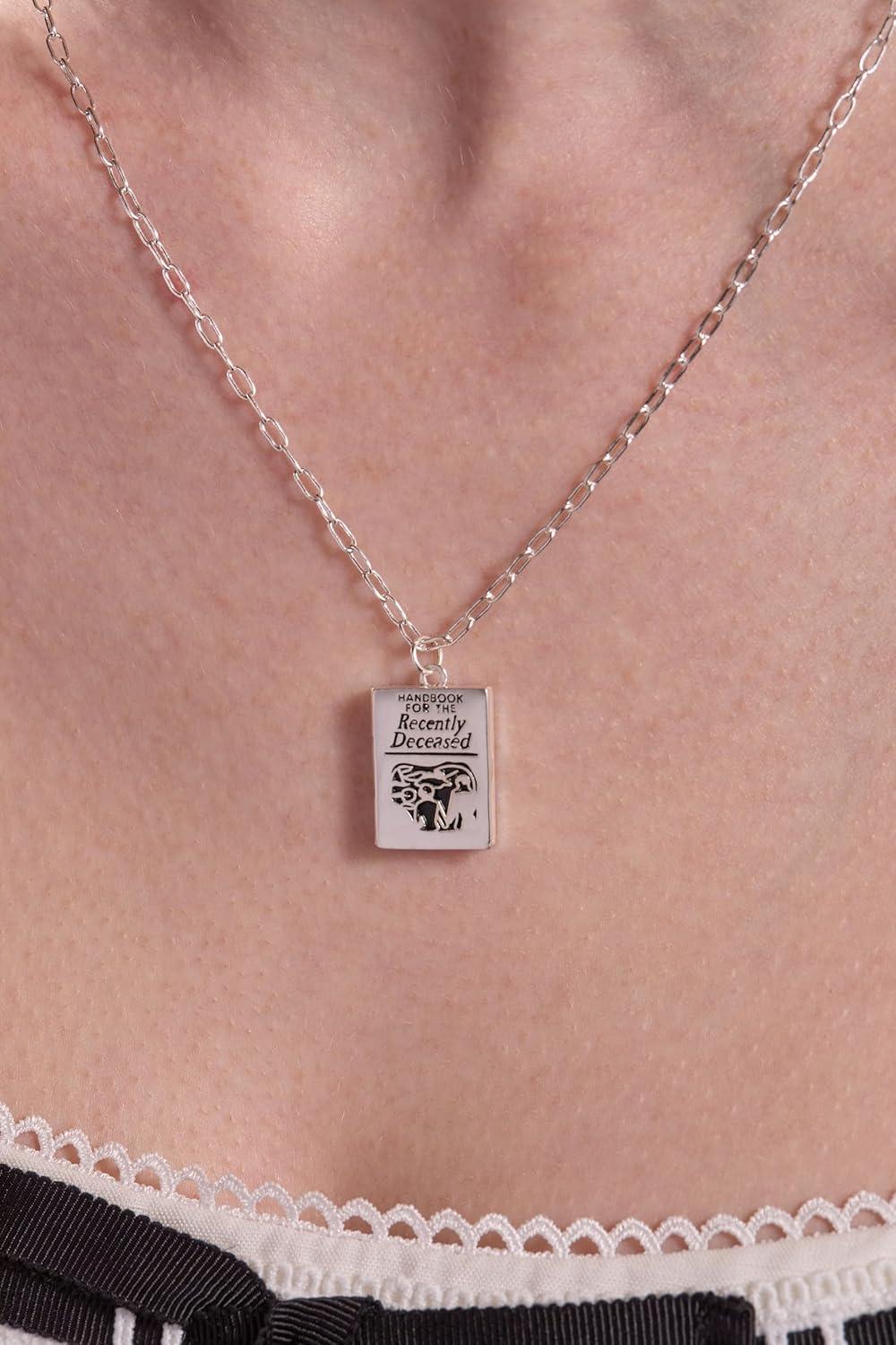 imageAlex and Ani BEETLEJUICE Handbook for the Recently Deceased Pendant NecklacePendant Necklace