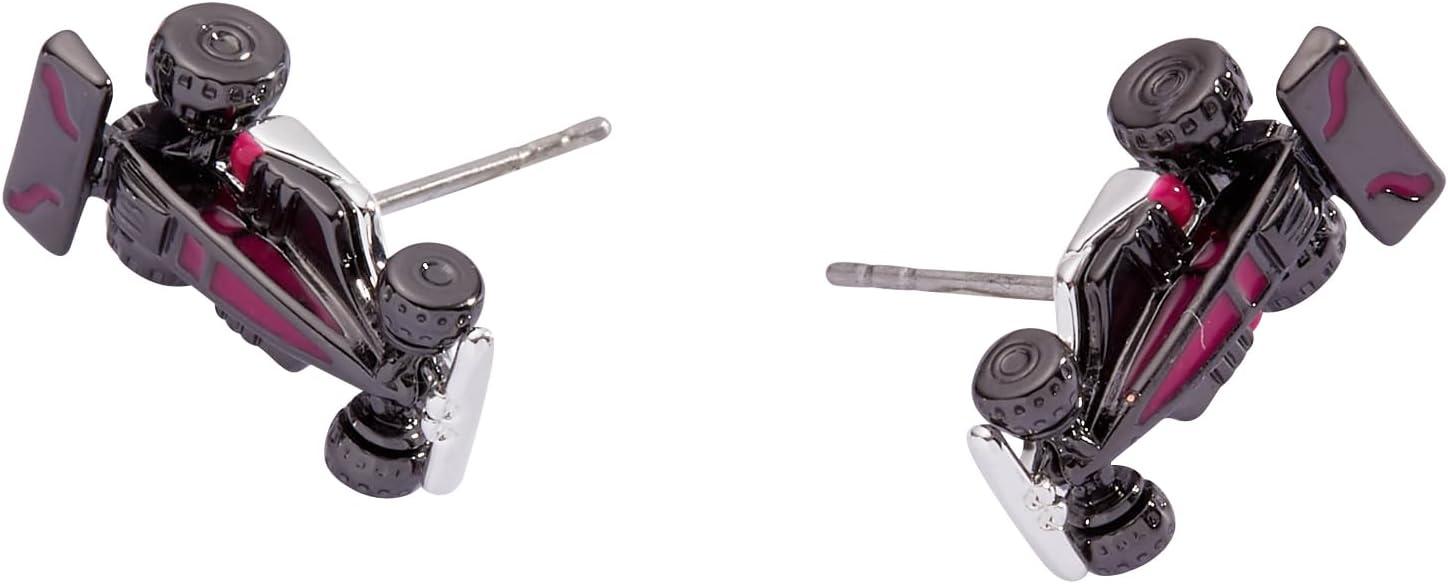 imageAlex and Ani Hot Wheels EarringsPink Car Stud Shiny Silver