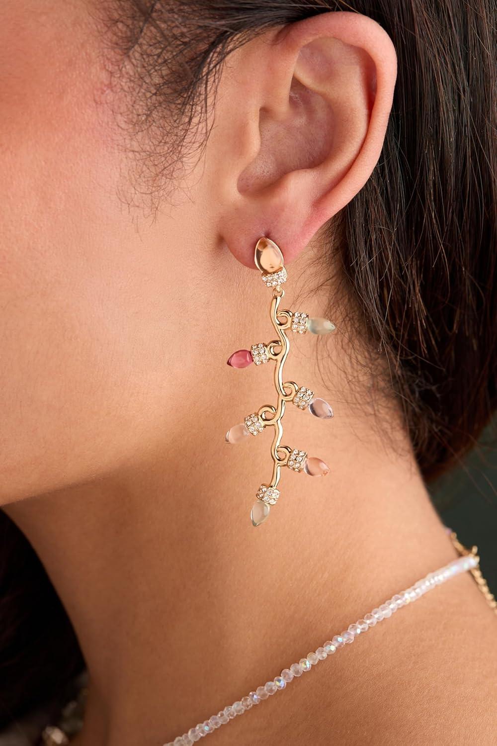 imageAlex and Ani Light Bulb EarringsGold