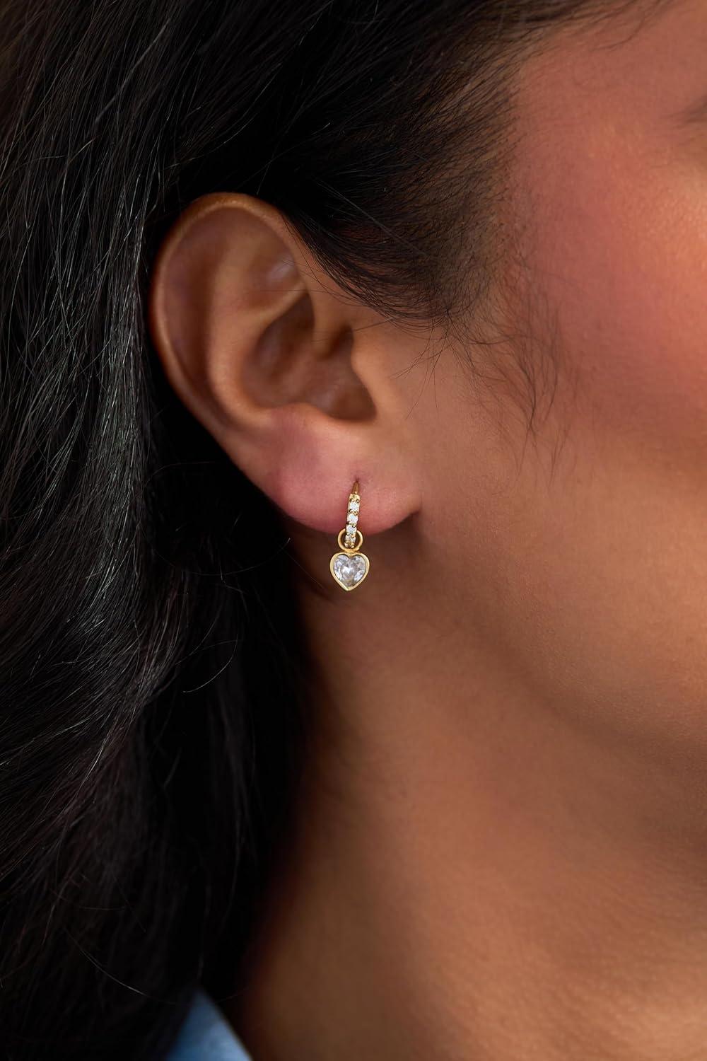 imageAlex and Ani Love and Luck Earring SetsMix Match Charm Earring Set of 4 Stainless Gold