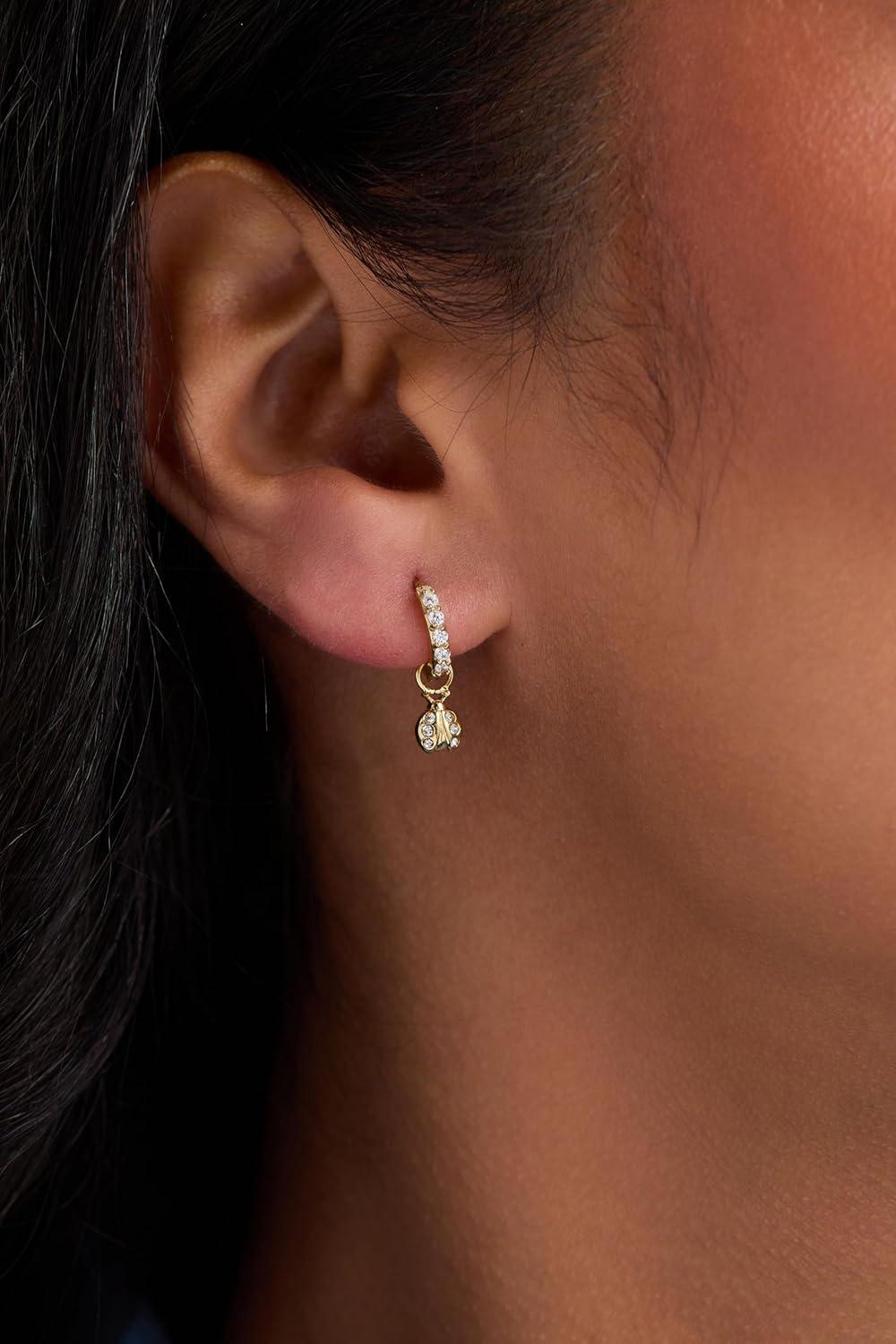 imageAlex and Ani Love and Luck Earring SetsMix Match Charm Earring Set of 4 Stainless Gold