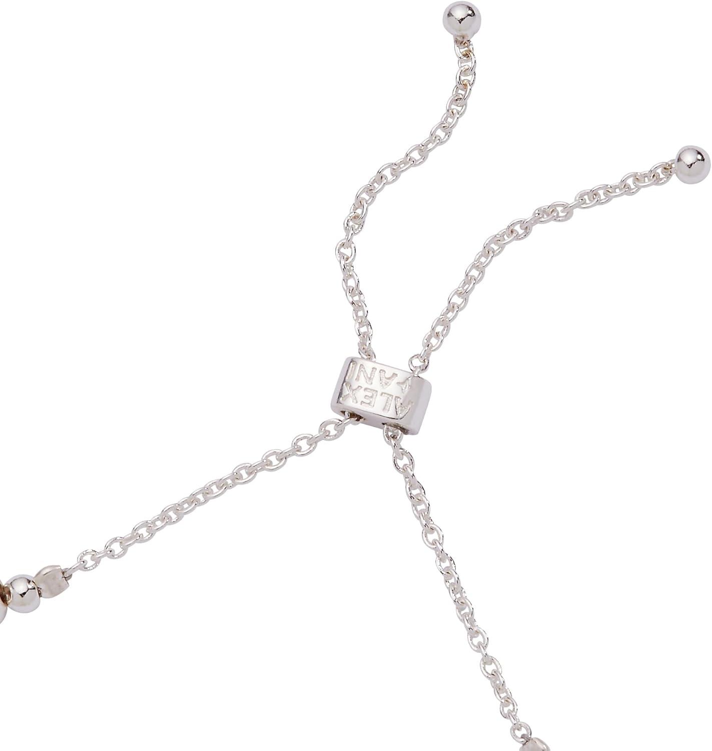 imageAlex and Ani Snowflake BraceletsSnoflake Crystal Beaded Bolo Bracelet