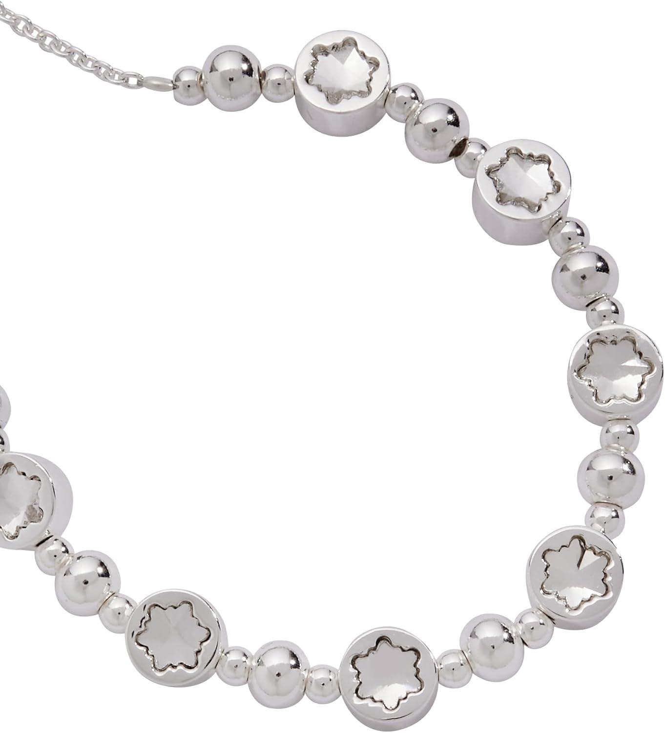 imageAlex and Ani Snowflake BraceletsSnoflake Crystal Beaded Bolo Bracelet