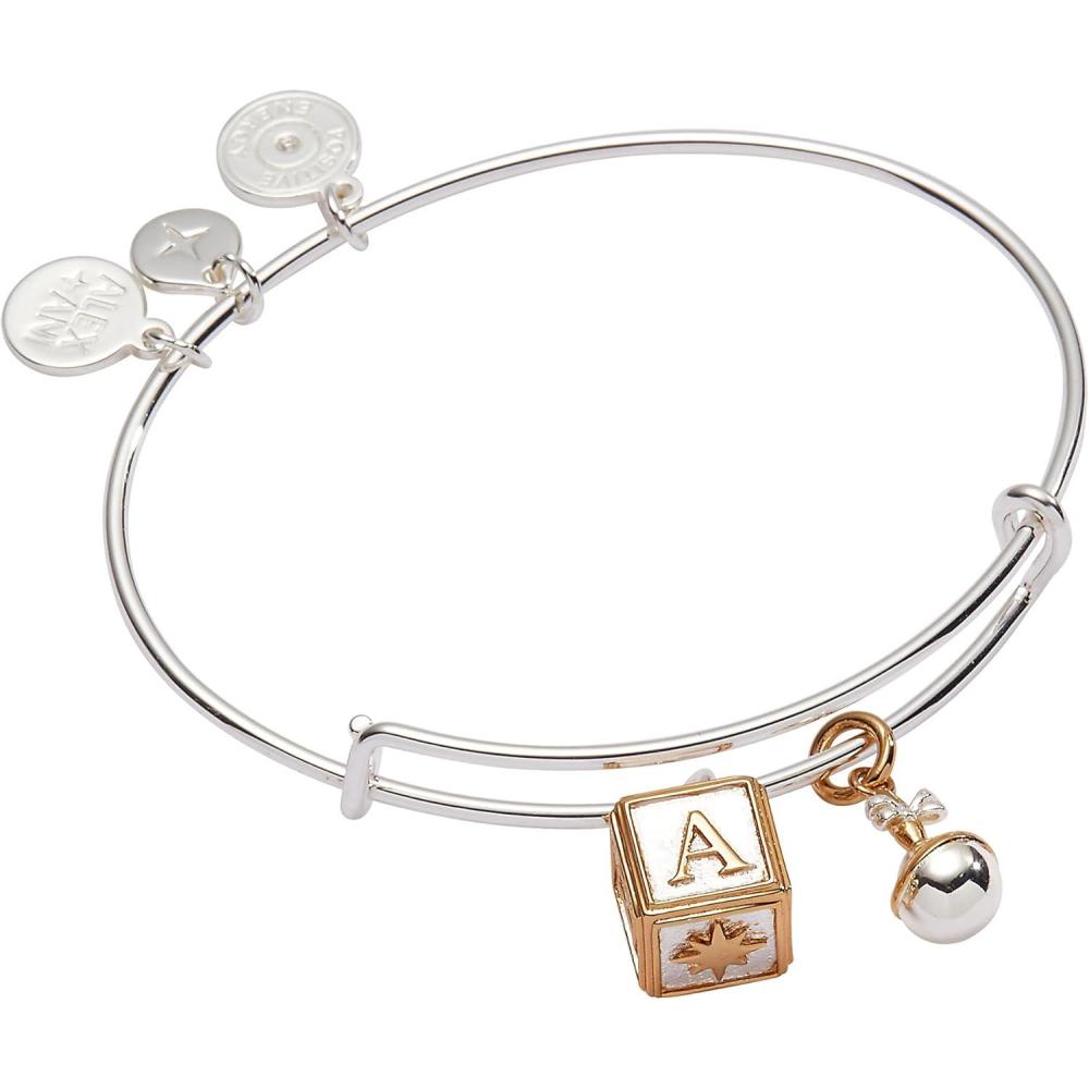 imageAlex and Ani Baby Block and Rattle Bangle